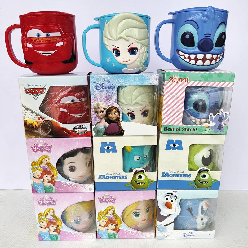 Disney kids Cup With Lid Top Quality