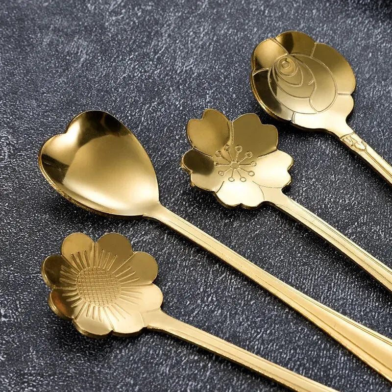 6pcs Stainless Steel Spoon