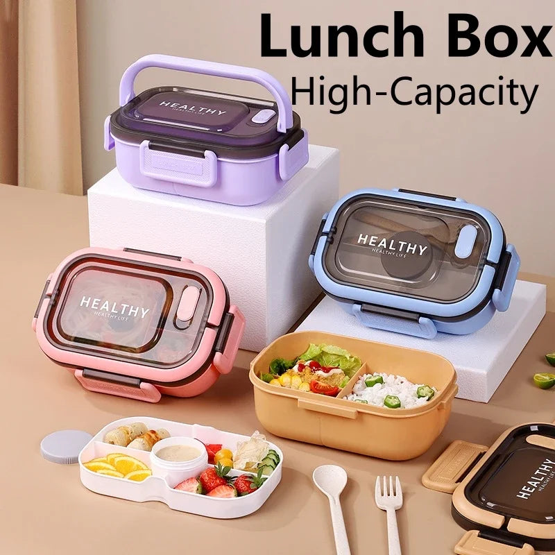 Lunch Box Multi-function 3 Grid