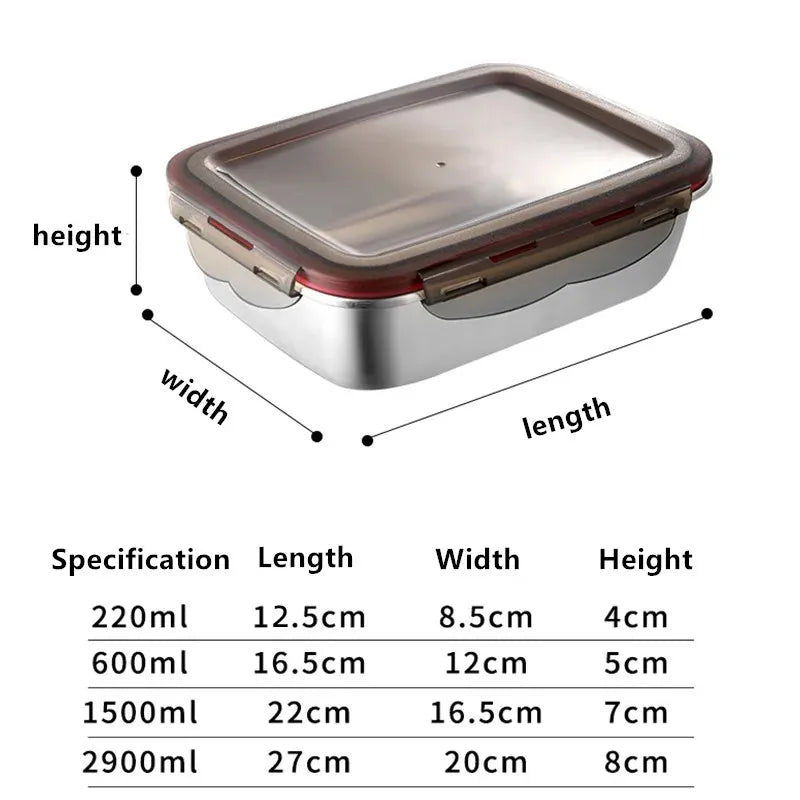 Stainless Steel Food Lunch Box