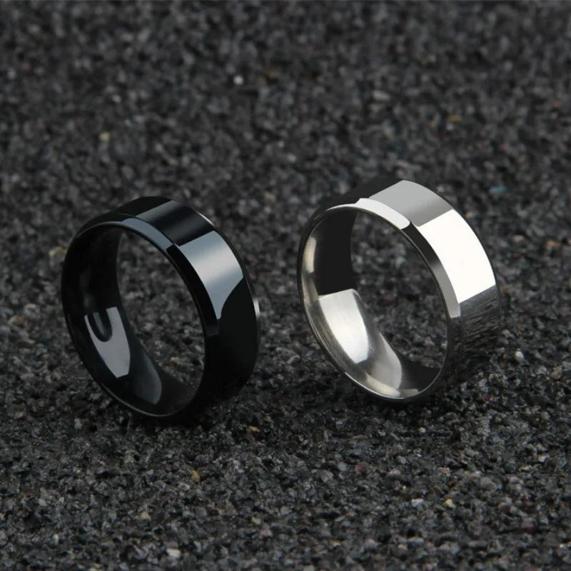 Ring for Men Women Stainless Steel