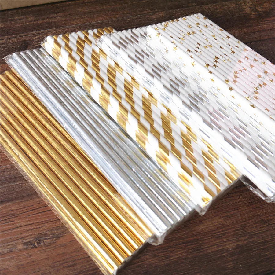 25pcs Straws