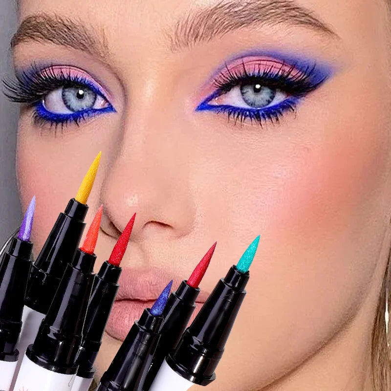 Colorful Liquid Eyeliner Pencil Waterproof