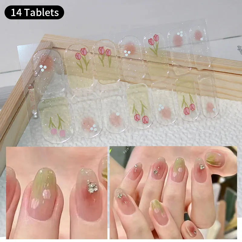 Baking-free Nail Stickers