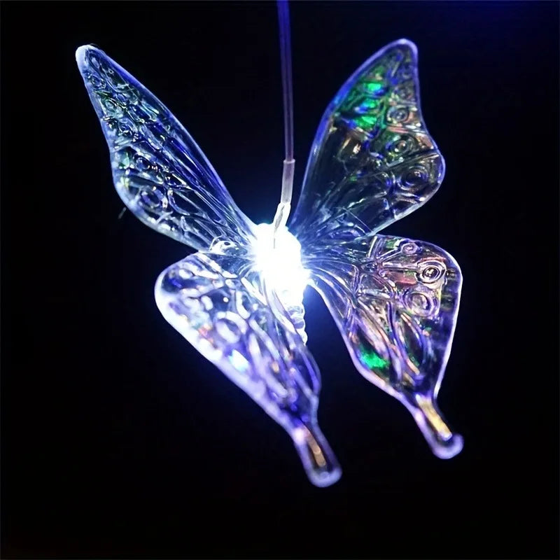 Solar LED Color Changing Butterfly