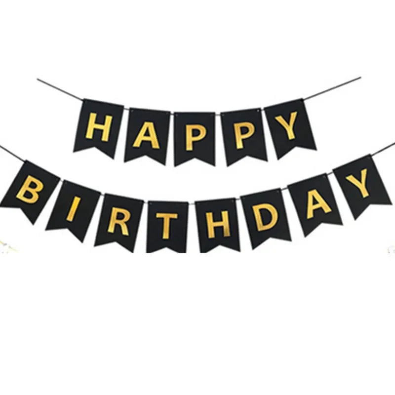 1Set Happy Birthday Banner