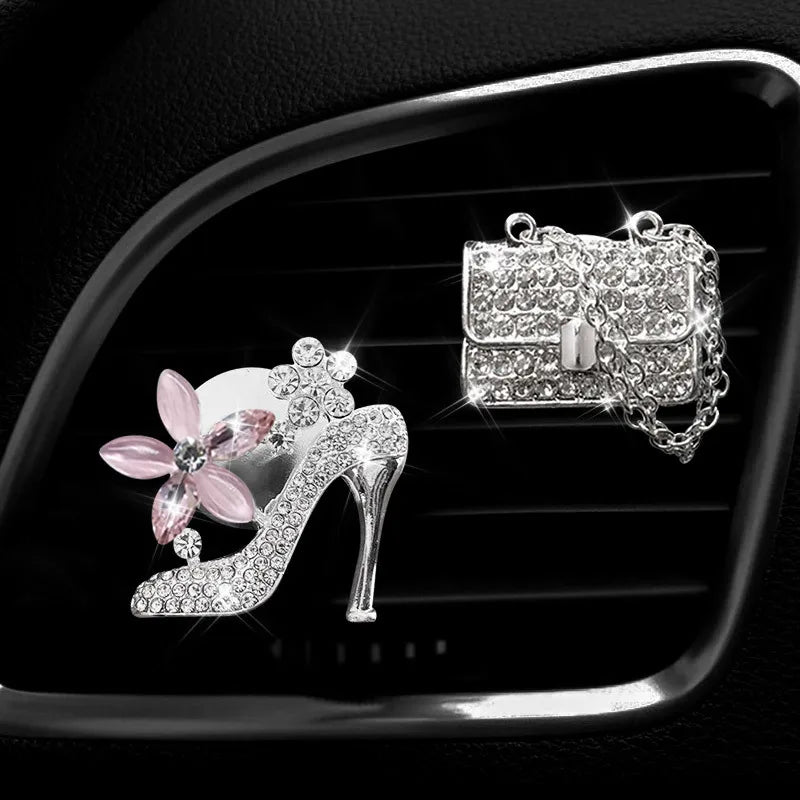 Girls Purse High Heel  car Air Freshner