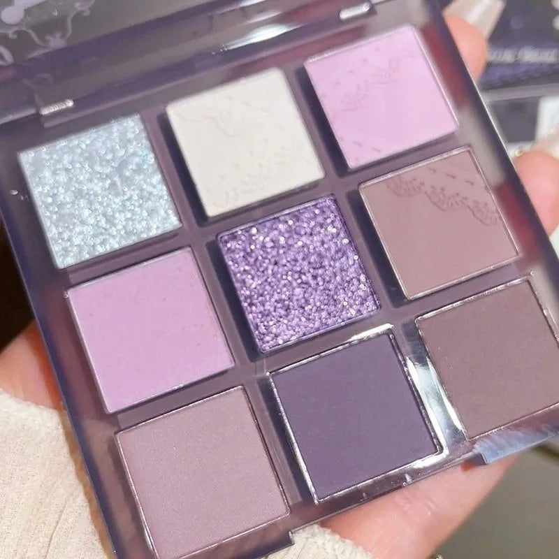 Aurora Purple 9 Colors Eyeshadow Palette