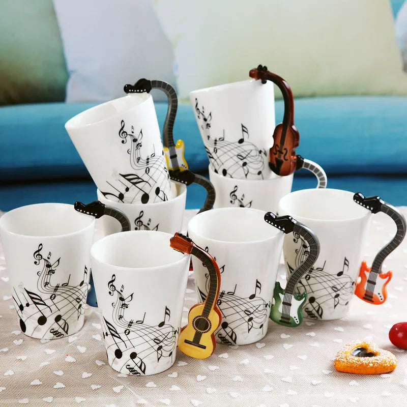 240ml Music Ceramic Mug