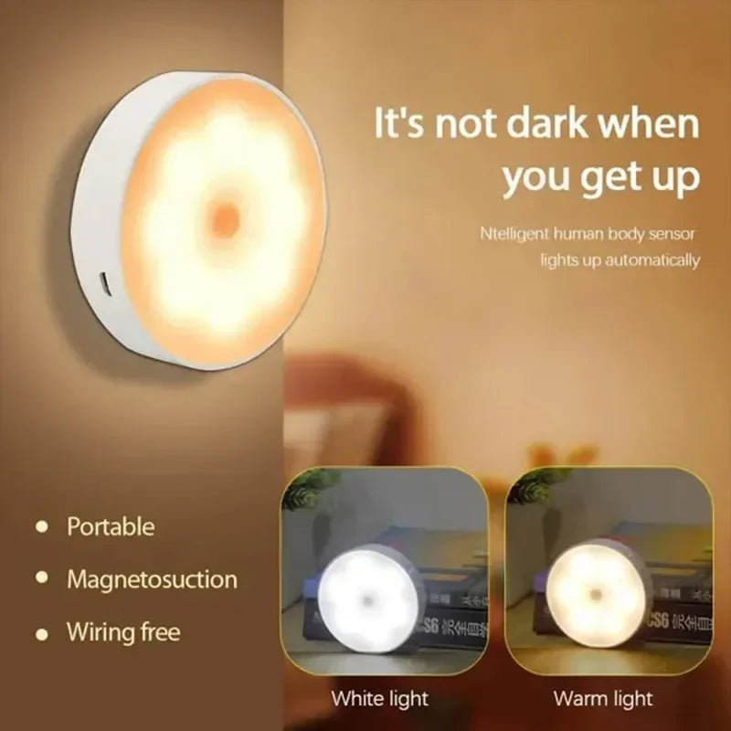 LED Motion Sensor Night Light USB