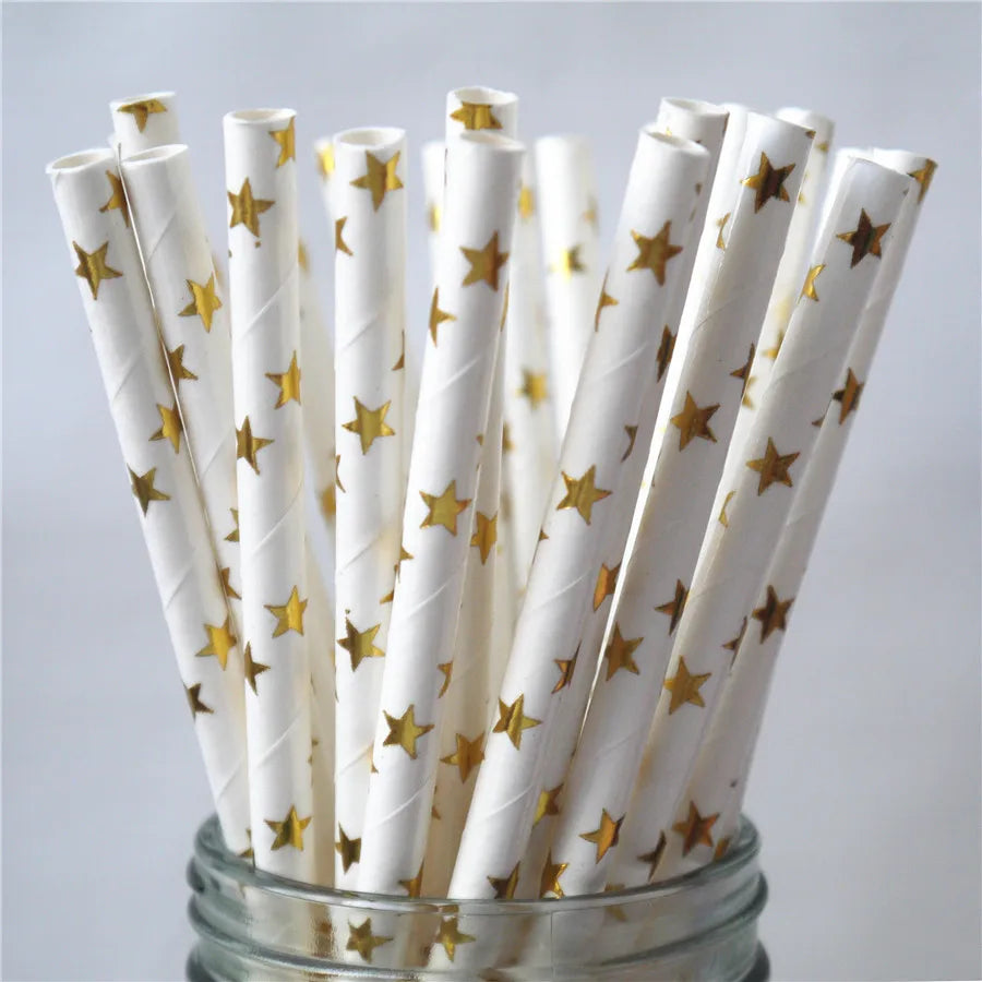 25pcs Straws