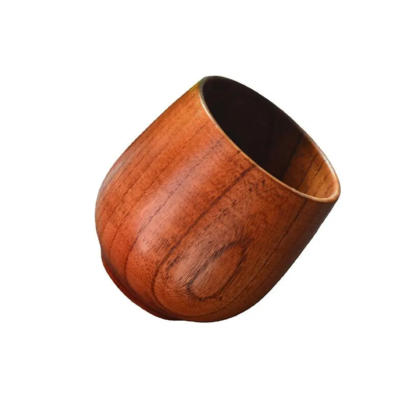 100Ml Wooden Cup Handcarved