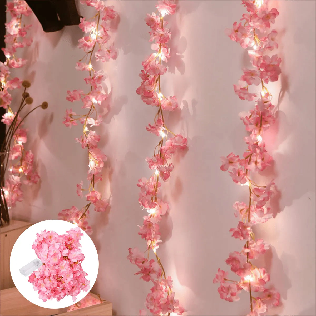 1PC Cherry Blossom String Light 20LED