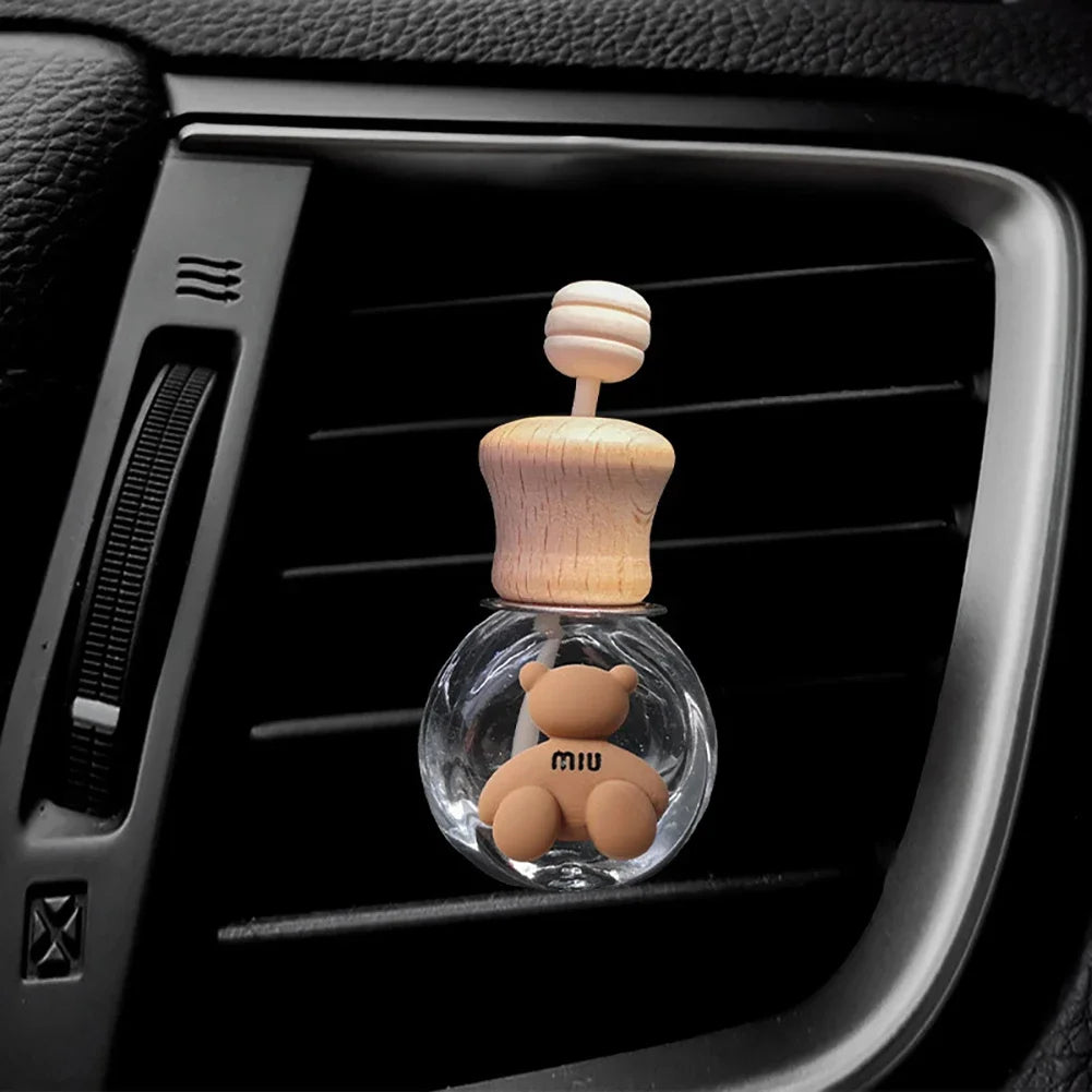 Car Fragrance Empty Glass Bottle