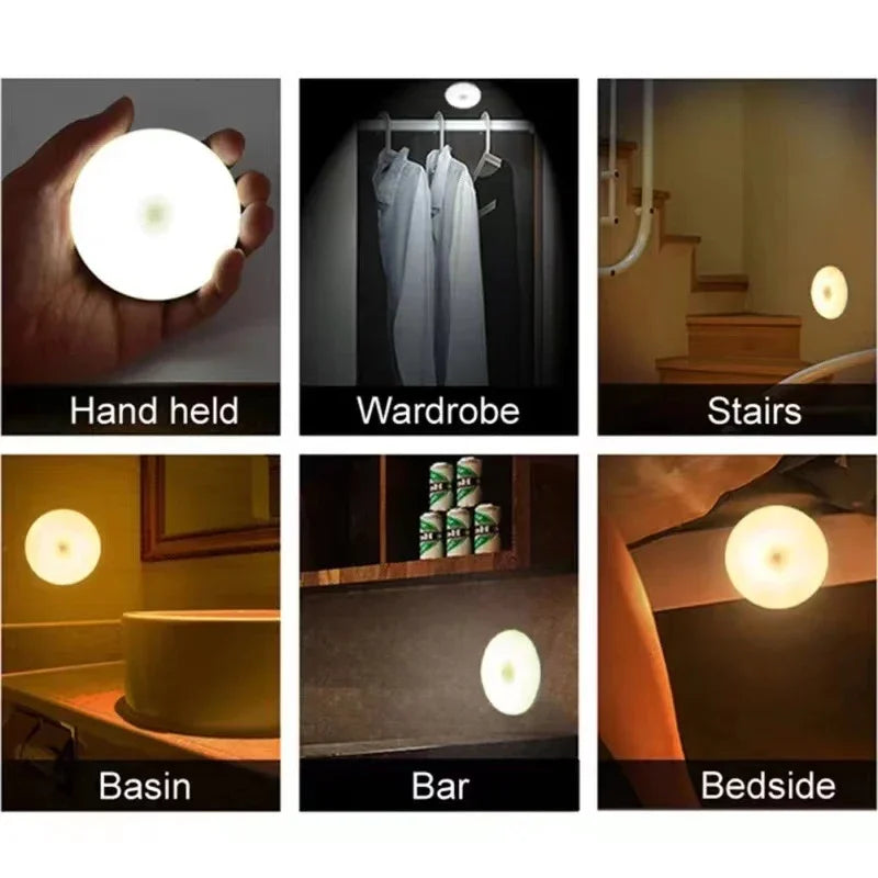 LED Motion Sensor Night Light USB