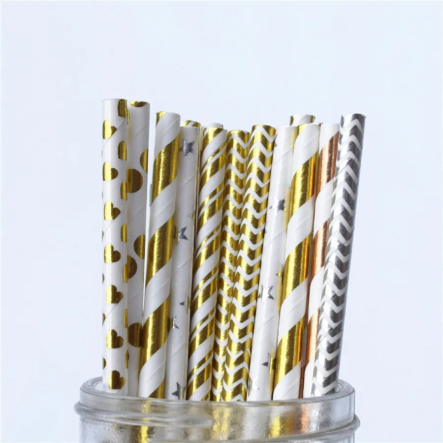 25pcs Straws