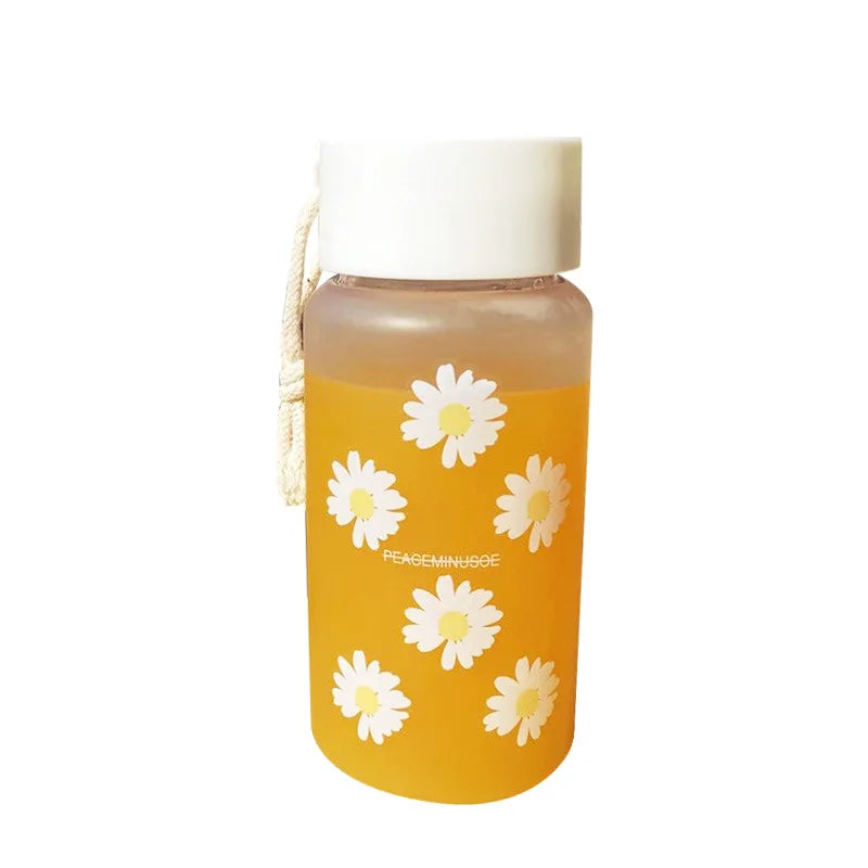 Small Daisy Plastic Bottle