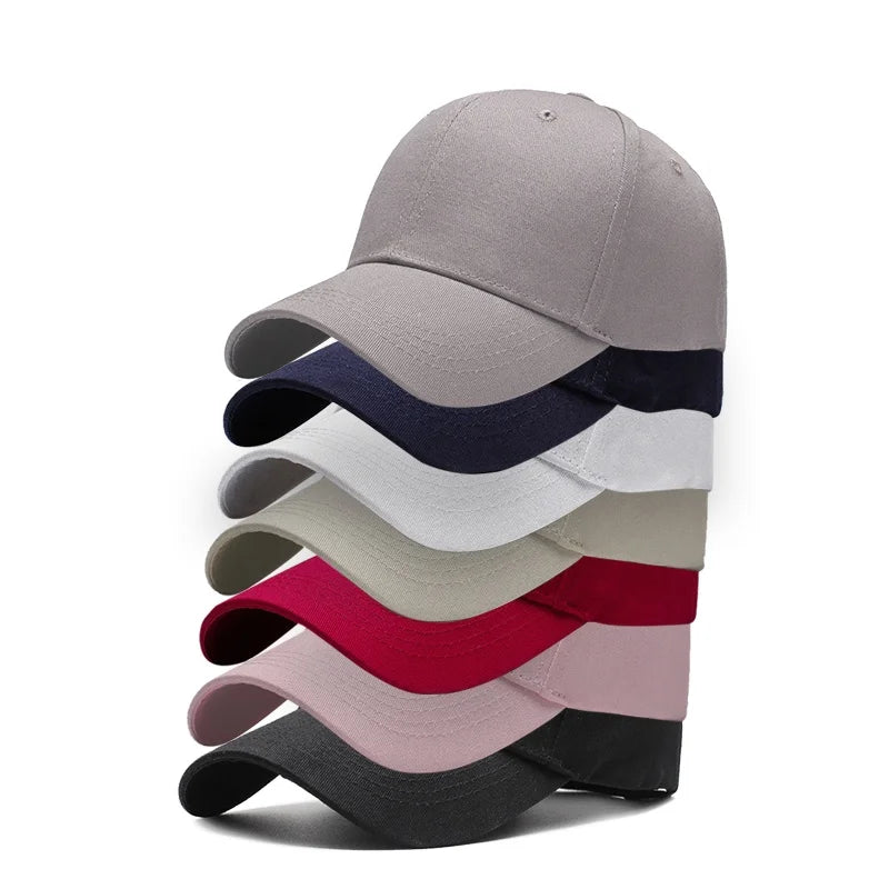 Classic Unisex Plain Baseball Cap