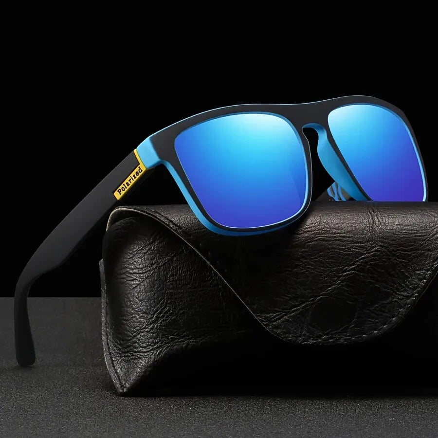 Classic Square Vintage Sport Polarized Sunglasses