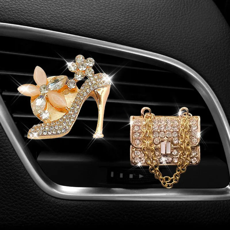 Girls Purse High Heel  car Air Freshner