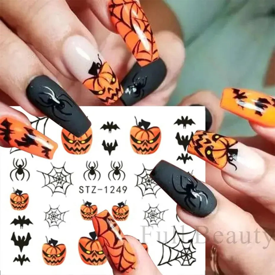 1Pc Spring 3D Nail Sticker