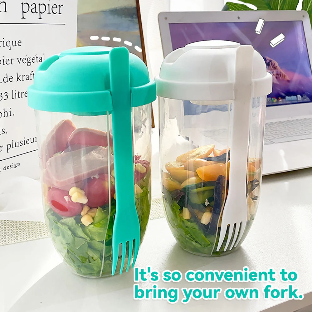 Bottle Salad Container