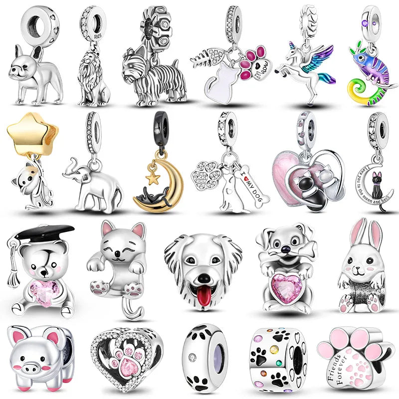 Animals Series Charms Beads