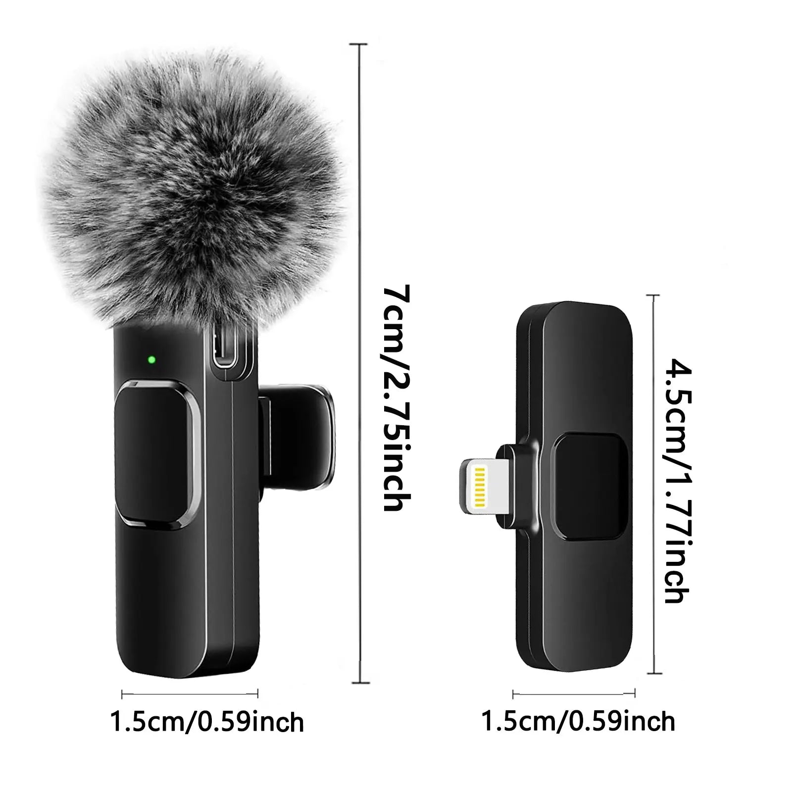 NEW Wireless Lavalier Microphone Audio Recording