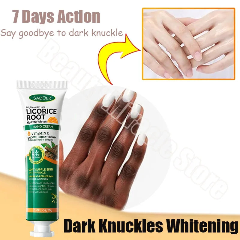 Fast Whitening Dark Knuckles Hand Cream