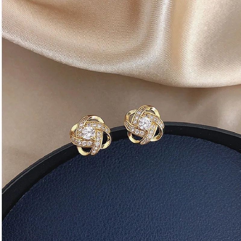 Zircon Stud Earrings