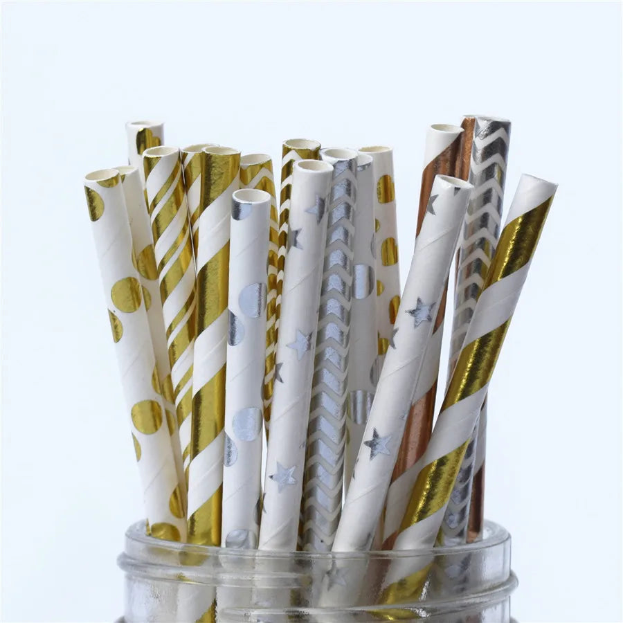 25pcs Straws