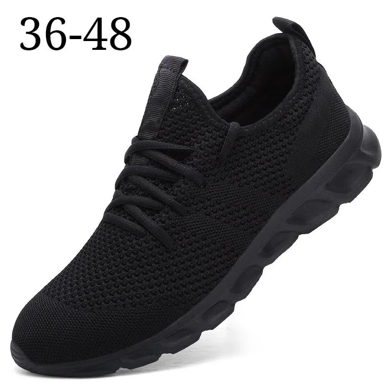 Light Man Running Shoes Comfortable Breathable Sneaker.