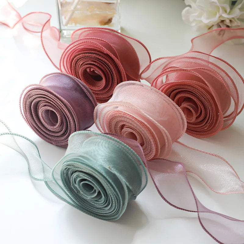 10Yards/Roll Silk Ribbon