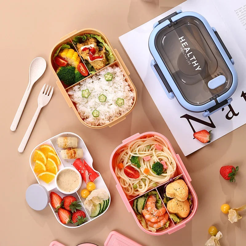 Lunch Box Multi-function 3 Grid