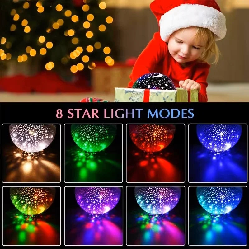 LED Night Light Sky Projection