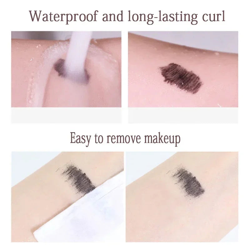 Ultra-fine Waterproof Non-Smudge Mascara Curl Thick  Eyelash