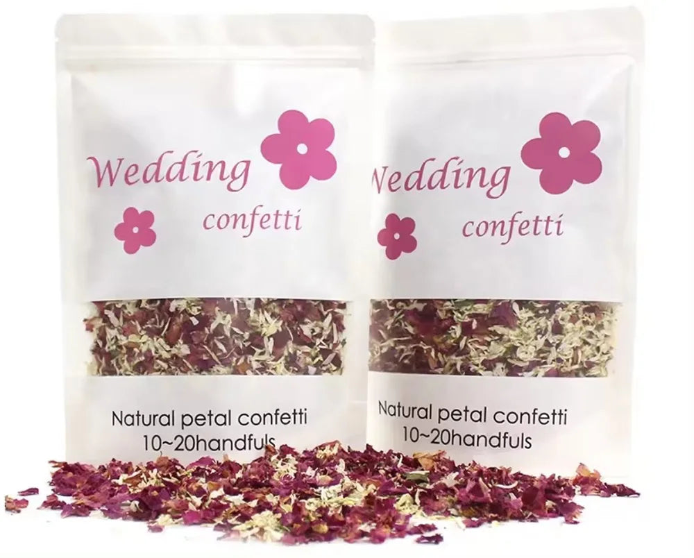 1L confetti flower petals biodegradable