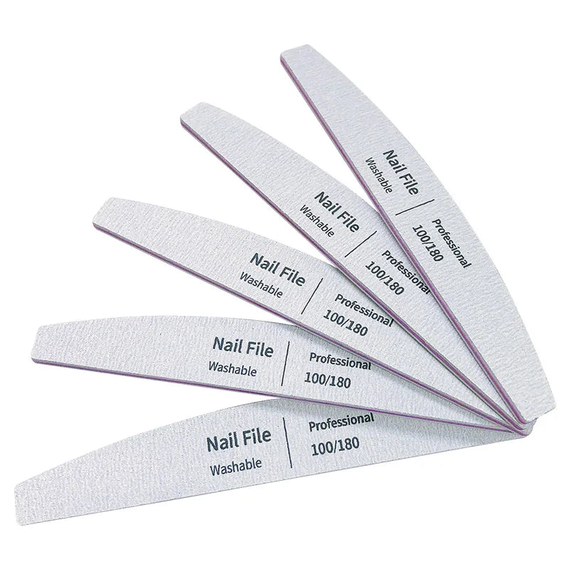 Nail File 100 to 180 Professional Tools Manicure