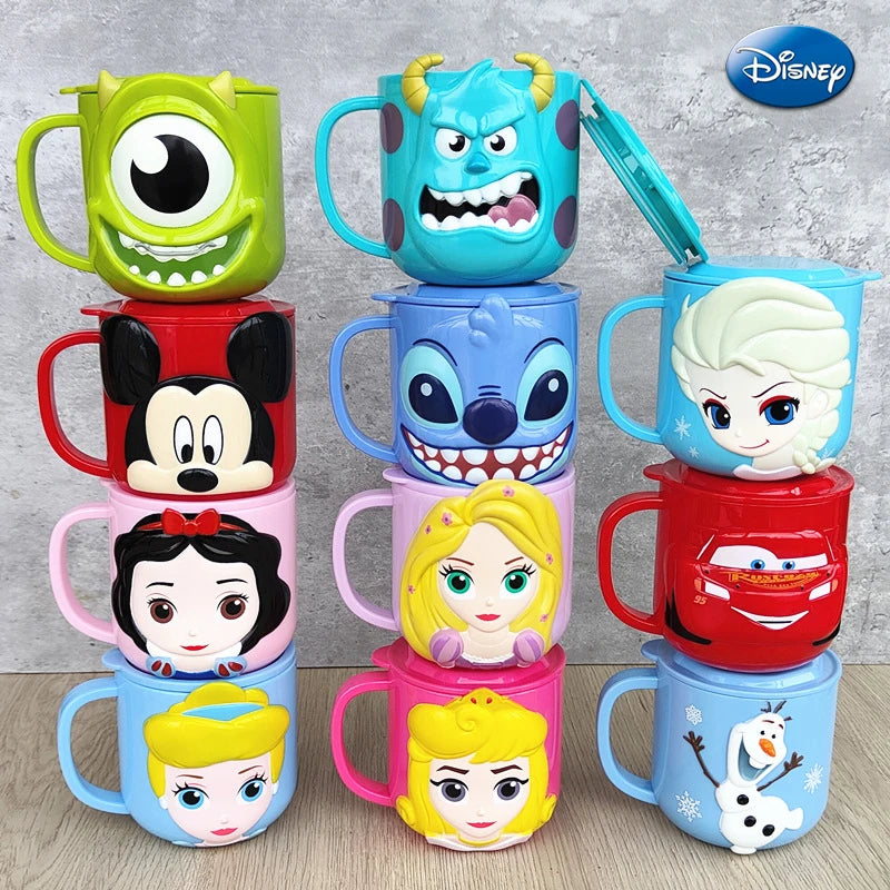 Disney kids Cup With Lid Top Quality