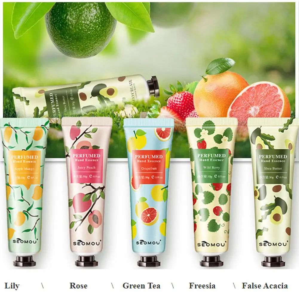 Hand Cream With Flower Fragrance