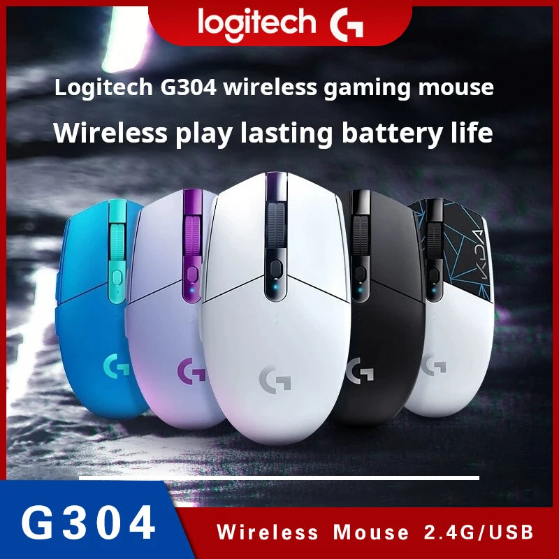 Logitech G304 Lightspeed Wireless Gaming Mouse Hero Sensor 12,000 DPI