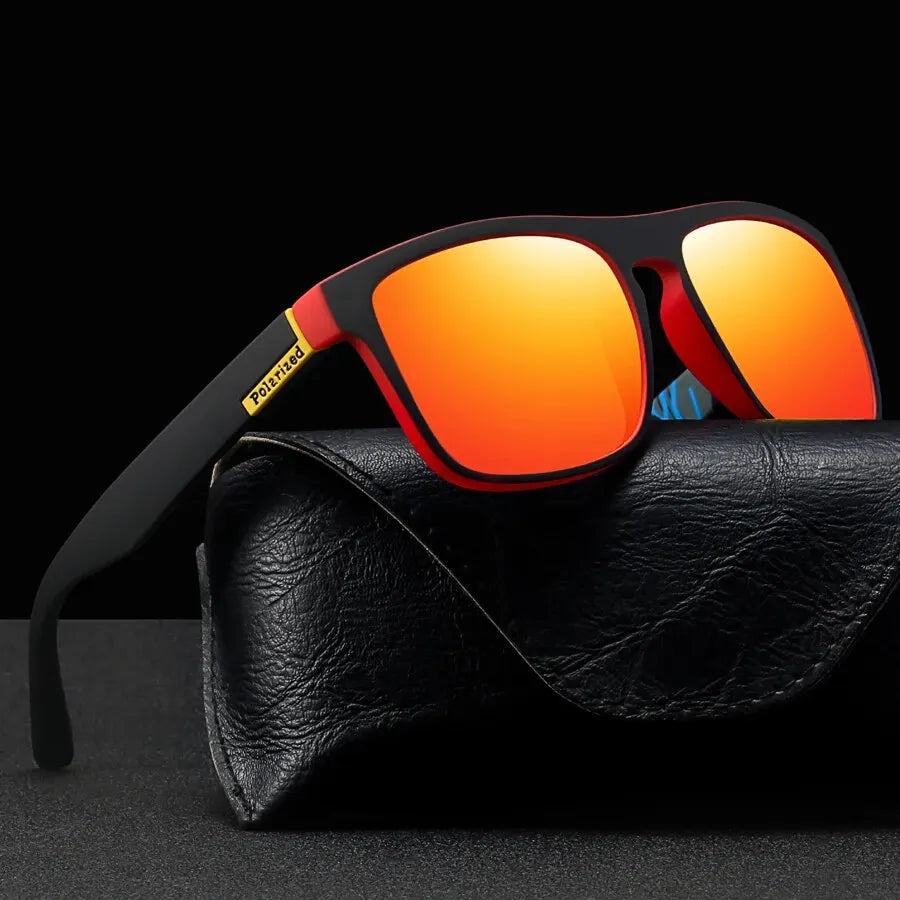 Classic Square Vintage Sport Polarized Sunglasses