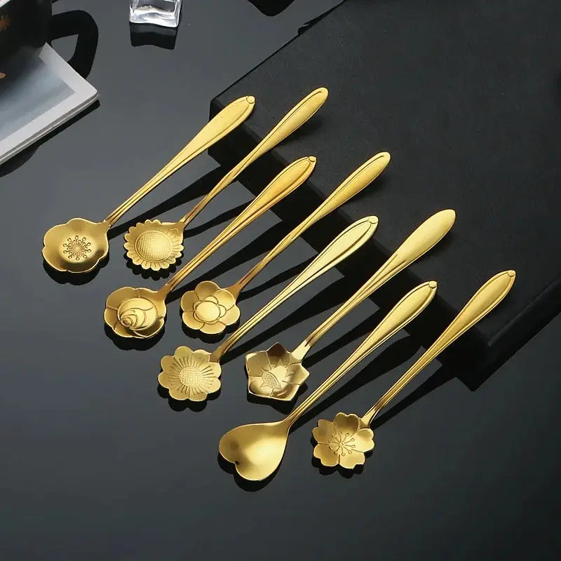 6pcs Stainless Steel Spoon