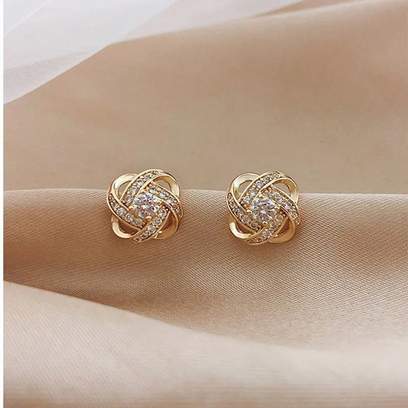 Zircon Stud Earrings