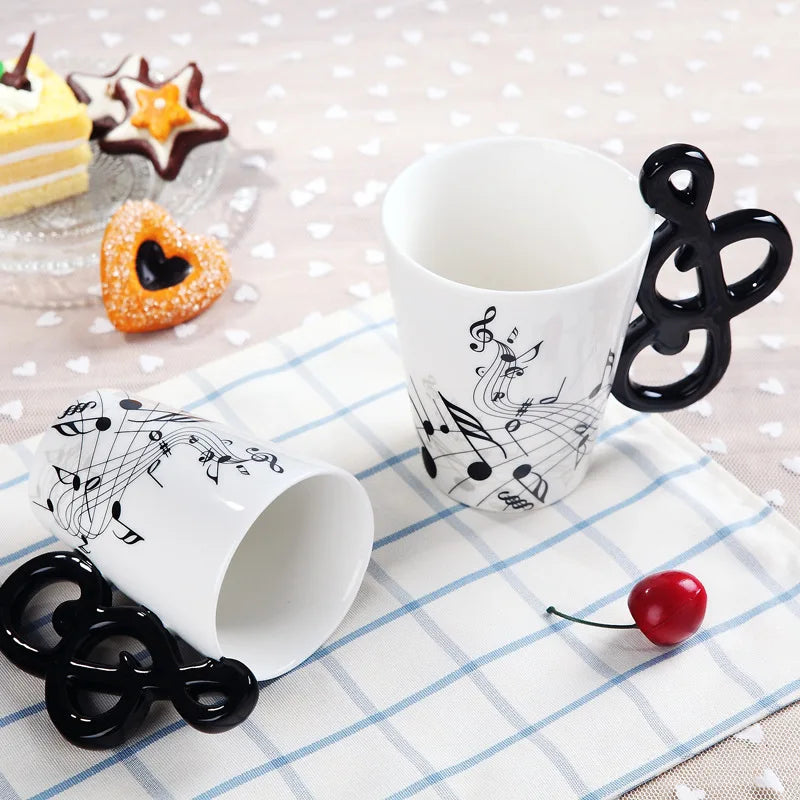 240ml Music Ceramic Mug