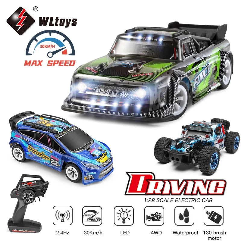 2.4G Racing Mini RC Car 30KM/H 4WD Electric High Speed Remote Control