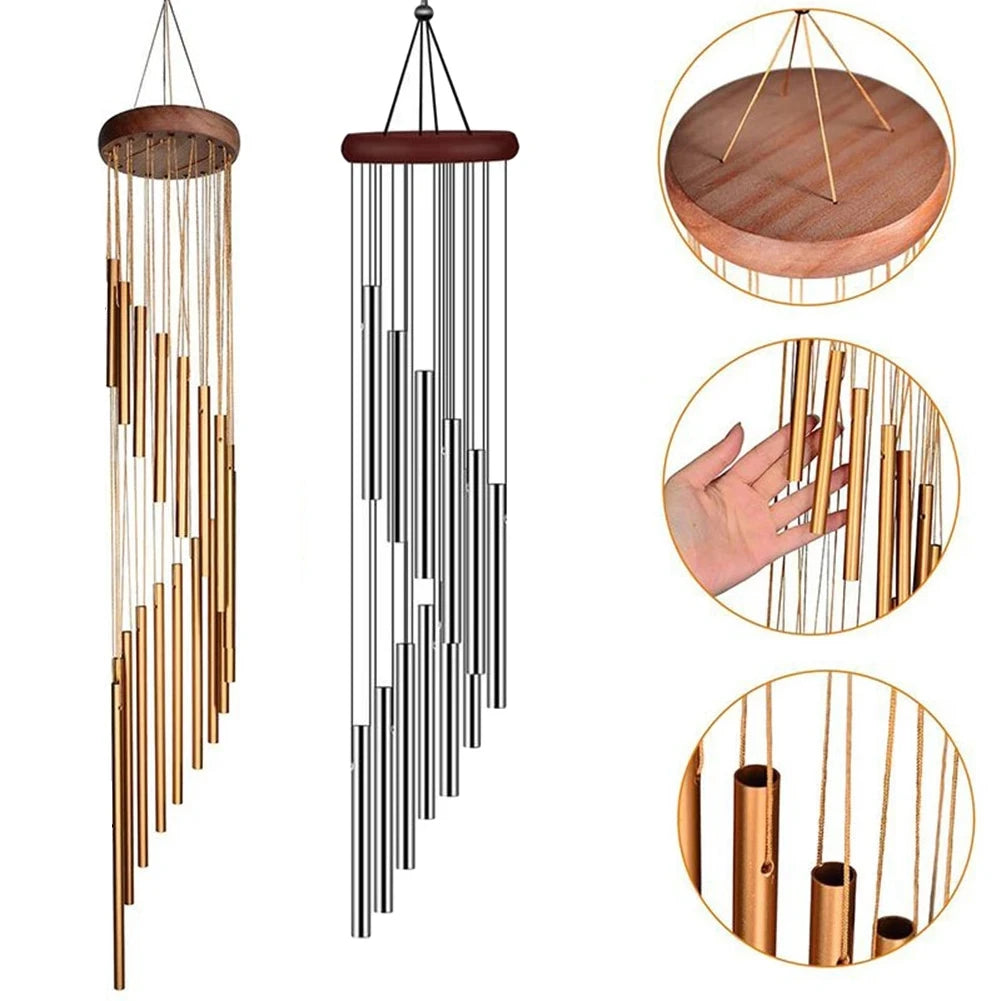 12 Tubes Aluminum Wind Chimes