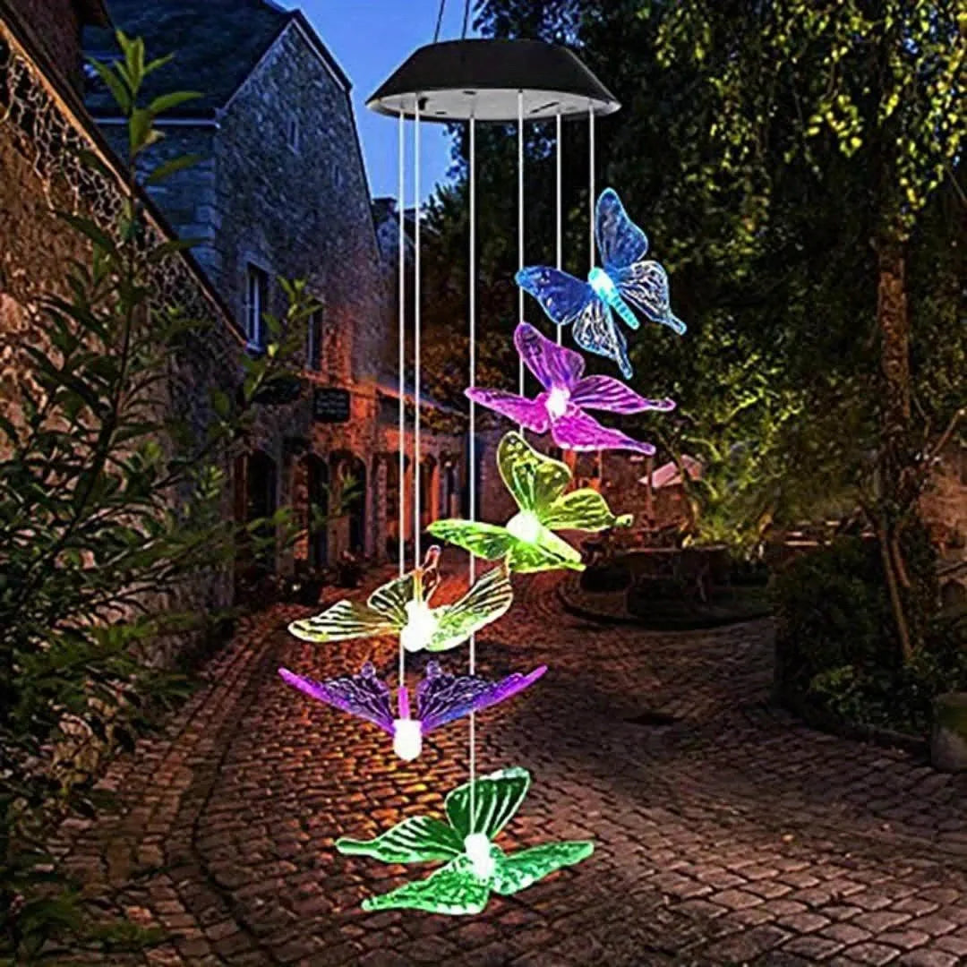 Solar LED Color Changing Butterfly