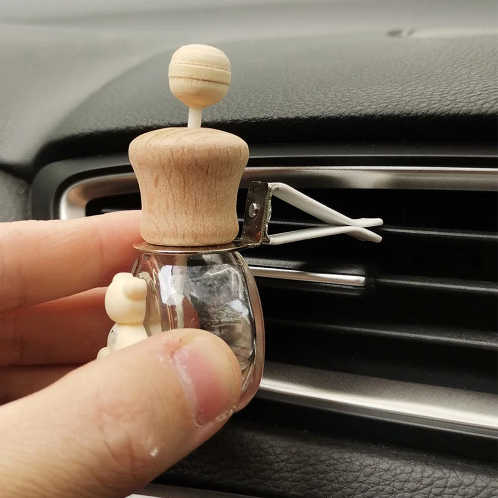 Car Fragrance Empty Glass Bottle