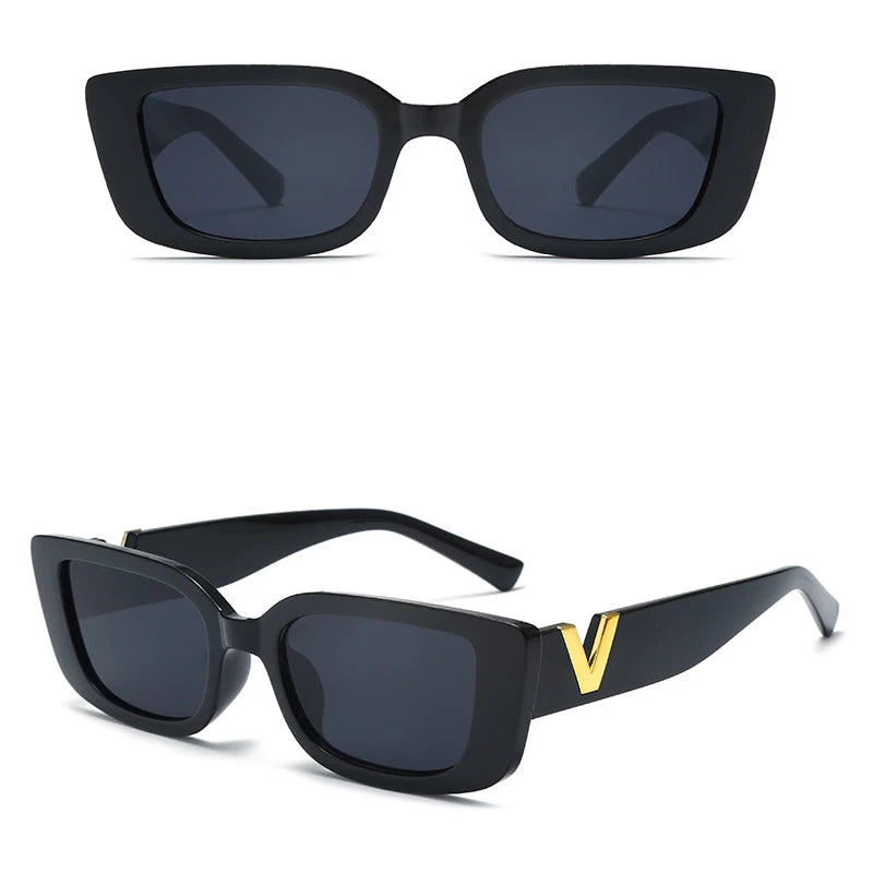 Fashion Cat Eye Sunglasses Luxury V Sun Glasses